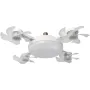 Elfeland Creative Drone-Style E27 LED Fan Light 2-in-1 Lighting & 3 Speed Fan with Remote Control Dimmable Timer for Living Room Bedroom