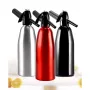 1L Aluminum Professional Soda Water Bubble Siphon Spark Machine Accessories Bar Kitchen Supplies Dispenser Cocktail Processing Gun