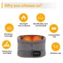5000mAh Hot Red Light Heating Massage Pads Intelligent 3 Temperature Adjustable Levels Electric Heating Waist Protection Hot Compress Waist Massager