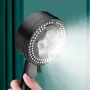 High Pressure 8 Modes Boosted Shower Head Portable Rainfall Hoses Bathroom Bracket Bathroom Sets