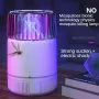 360° Eectric Shock Strong Suction Mosquito Killer USB Mosquito Killing Lamp for Home Dormitory Purple Light Mosquito Trap