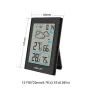 BALDR LCD Digital Smart Wireless Weather Station In/Outdoor Thermometer Hygrometer Remote Sensor Alarm Time Clock Weather Forecast