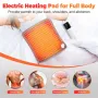 Electric Foot Heating Pad Washable Feet Warmer Heater Household Soft Plush Heat Blanket Foot Heat Mat Home Office Bedroom 9 Temperature Settings And 4 Time Settings