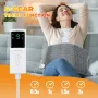 30x60cm Electric Heating Blanket 9-Level Temperature Adjustment 4-Level Timed Multifunctional Intelligent Temperature Control Heating Cushion Therapy Electric Blanket