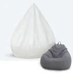 Inner Liner For Bean Bag Chair Cover Large Easy Cleaning Sofa Seat Lazy Sofa
