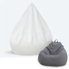 Inner Liner For Bean Bag Chair Cover Large Easy Cleaning Sofa Seat Lazy Sofa
