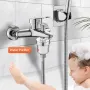 Universal Shower Filter for Faucet Shower Head Water Outlet Cleaner Kits Universal Faucet Filter Kitchen Bathroom Shower Household Filter PP Cotton Filter