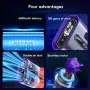 Dual Air Duct Waist-hanging Fan 100 Speeds Wind Clip 6000mAh Rechaegeable Air Cooling Brushless Fan Light Outdoor Lanyard Fan
