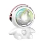 Sunset Atmosphere Night Light Projector Mini Astronaut Space LED Light Sunset Light USB RGB Projector for Bedroom Broadcast Photography Background