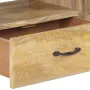 TV Cabinet 63\x11.8\x17.7\ Solid Mango Wood