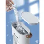 Smart Dual Fan Mist Cooler with Full Rotation and USB Rechargeable Multiple Speed Settings Ideal for Home and Travel Cooling Convenience with Soothing LED Display