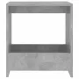 Side Table Concrete Gray 20\x10.2\x20\ Chipboard