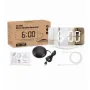 LED Mirror Digital Alarm Clock USB Rechageable Auto Light Sensitive With Alarm Vibrator 2 Alarm Mode