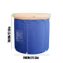 BVSOIVIA Inflatable Bathtub Portable Ice Bath Tub Hot Spa Tub for Adults Kids