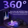AGSIVO Cordless LED Digital Display Electric Mosquito Bug Zapper Mosquito Killing Lamp Fly Trap Camp Lamp with Rechargeable Battery for Indoor and Outdoor