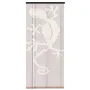 90x195cm 41 Line Wooden Bead Curtain Non-toxic Fly Screen For Porch Bedroom Living Room Bathroom