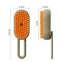 3-in-1 Electric Pet Deshedding Brush Water Dog Spray Comb Massage USB Charging Soft Silicone Teeth Pet Grooming Tool