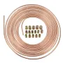 Universal 25Ft Copper Nickel Brake Line Tubing Kit 3/16\ OD with 15Pcs Nuts