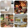 3D Hologram Projector Fan 360 Degree Viewing Angle Cylindrica Screen Advertising Display Machine LED Light Beads WIFI Control