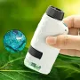 Microscópio portátil de bolso para crianças Mini Labsters Microscópio portátil Microscópio portátil para crianças Minilabsters Microscópio de bolso portátil