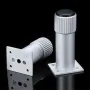 Aluminum Alloy Cabinet Feet Adjustable Furniture Foot Bed Cabinet Legs Coffee Table Fixed Feet