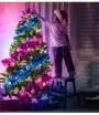 LIXINCORDA 5m~20m Smart RGBIC LED String Lights Music Sync IP68 Waterproof APP/Remote/Voice Control With Alexa/Google Christmas Decoration