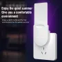 Dip Trap Mosquito Light Compact Energy Efficient 1.5W Powerful Mosquito Trapper Suitable for Homes Hotels Restaurants Office Areas Includes 10 Mosquito Stickers