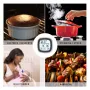 AGSIVO TS-BN53 Touch Screen Digital Meat Food Thermometer Instant Read Food Thermometer Timer Alarm for Cooking / Grilling / BBQ