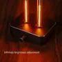 أنبوب توهج صغير عتيق IN9، أنبوب إلكتروني، مقياس طيف موسيقي، أوضاع ألوان، ديكورات معدلة، أنبوب نيون عتيق، ديكور سطح مكتب، طيف موسيقي