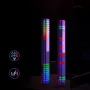 RGB Light Bar Music Sync Pickup Rhythm Lamp APP Control Voice Activated Atmosphere Light Bar for Car Gaming Room