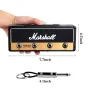 Modern Melody Music Note Key Holder Storage Box Rack Wall Mounted Key Holder Guitar Keyring Hook Holder with 4 Guitar Plugs