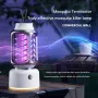 360° Electric Shock Mosquito Killer Lamp USB Charging Portable Household Electric Mosquito Killing Photocatalyst Outdoor Camping Dual Lighting Modes