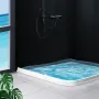 1.5m Bathroom Kitchen Foldable Water Stopper Dam Self-adhesive Rubber Shower Water Barrier