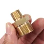 M22 Male to 1/4\ Male Adapter Brass Pressure Washer Hose Quick Connect Coupling Fitting for Karcher