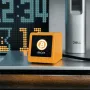WiFi天気時計 株価 為替レート ビットコイン 暗号通貨 価格追跡 ディスプレイ タッチボタン付きスマート天気時計
