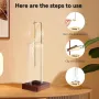 Incense Burner Inverted Bracket Incense Burner Incense Wood Home Yoga Smoke Creative Ornaments Backflow Incense Burner