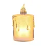 Lot de 24 bougies LED en cristal, sans flamme, scintillantes, idéales pour un mariage, un anniversaire, un anniversaire ou Noël