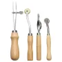 37Pcs Leather Craft Tool Kit Hand Sewing Stitching Punch Saddle Carving Work