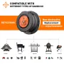 Smart Digital Bluetooth Food Cooking Waterproof IP54 Bluetooth Wireless BBQ Remote Thermometer Probes Barbecue Thermometer Free App Control Time Alarm