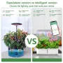 Tuya WiFi Plant Sistem Penanaman Hidroponik Lampu LED Penanam Cerdas Tanpa Tanah Penyiraman Otomatis Penanam Berkebun Rumah Dalam Ruangan