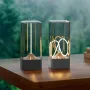 Veilleuse à filament flexible avec base magnétique, rechargeable, magnétique, anti-gravité, portable, flottante, pour table, chambre à coucher