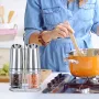 Electric Pepper Mill Sets Herb Coffee Grinder with LED Light Automatic Gravity Induction Salt Shaker Grinders Machine Spice Mill Tool