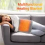 Multifunctional Heating Pad Physiotherapy Electric Blanket Heating Waist Belt 9-Speed Temperature Adjustment 4-Speed Fixed Heating Pad