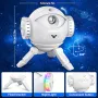 LED Astronaut Galaxy Projector Lamp 360° Rotating Starry Sky Light with 7 Nebula Effects Remote Control
