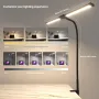 24W USB LED Desk Lamp Dimmable With 360° Rotatable Flexible Neck Ideal for Home Office & Bedroom