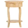 Side Table 14.6\x14.6\x24\ Solid Mango Wood