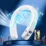 Portable 3 Mode Wearable Air Conditioner with 360° Airflow Coverage 6000mAh Rechargeable USB Charging Lightweight Perfect for Outdoor Activity Travel Office