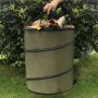 Outdoor Portable Foldable P0P Up Garbage Storage Trash Bag Garden Leaf Trash Bin Flowers and Garden Camping Grass Box