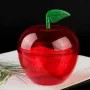 10PCS 6x5cm Christmas Candy Box Apple Shape Wedding Candy Box Christmas Fillable Decorative Ball Candy Gift Wrapping Gift