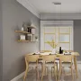 [USA Direct] โคมไฟแขวน LED แบบตรงและทางอ้อม 18W แสงเดย์ไลท์ 3000K ผ่านการรับรอง UL